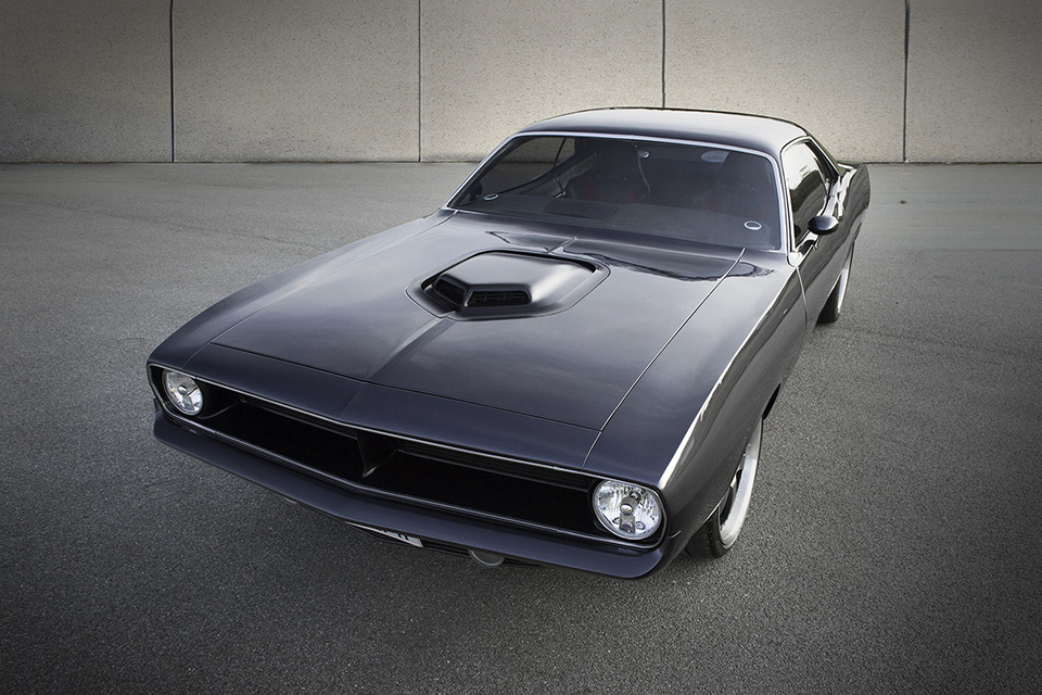 Hemi Cuda by Porsager front driver